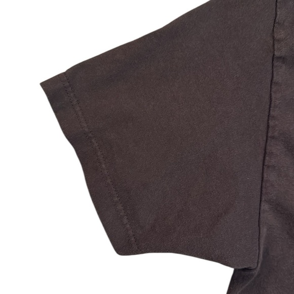 Russell Athletic Lehigh Mountain Hawks T-Shirt Brown Short Sleeve Cotton Large - Picture 3 of 9